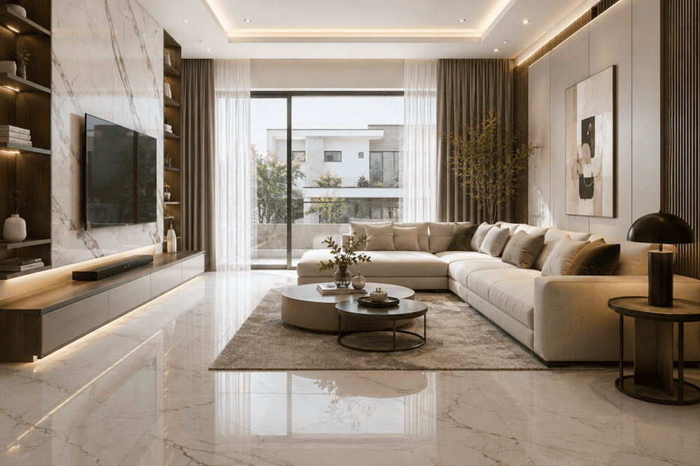 Vật liệu phòng khách
